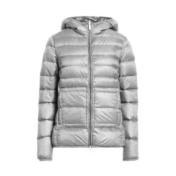 Centogrammi Women's Blue Nylon Jackets & Coat - M